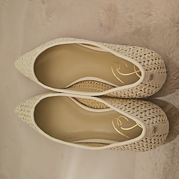 Raffia Flats Shoes - Picture 2 of 5